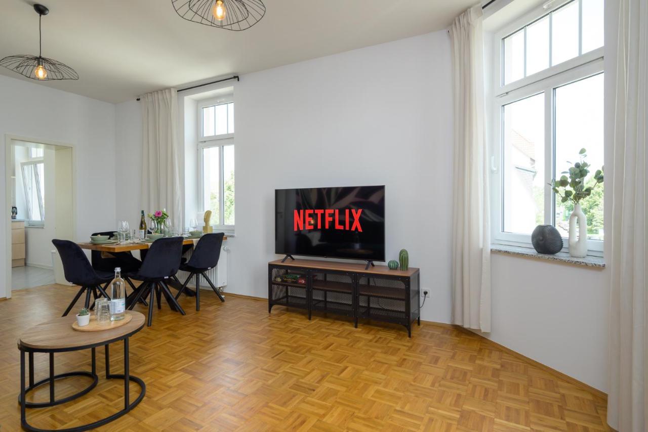 Le Vacation 3-Room-Apartment 67Qm, Kueche, Netflix, Free-Tv Schkeuditz Buitenkant foto